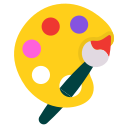 paleta de color icon