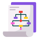 diagrama de flujo icon