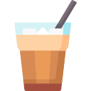 café con leche helado icon