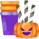 fiesta de halloween icon