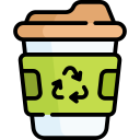 vaso de papel icon