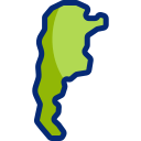 mapa argentino icon