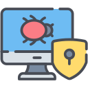 protección contra el virus icon