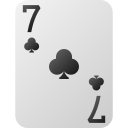 Seven of clubs 