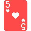 cinco de corazones icon