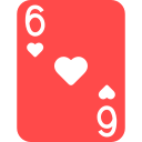 Six of hearts 