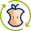 corazón de manzana icon