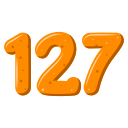 127 