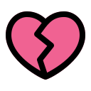 corazón roto icon