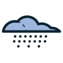 nube de lluvia icon