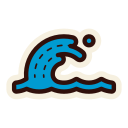 olas de agua icon