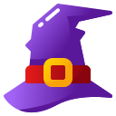 sombrero de bruja icon