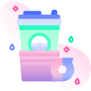 vaso de papel icon