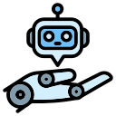 asistente robot icon