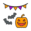 fiesta de halloween icon