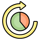 gráfico circular icon