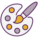 paleta de color icon