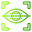 escáner ocular icon