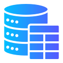 tabla de base de datos icon