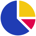 gráfico circular icon