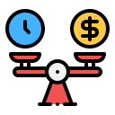 el tiempo es dinero icon