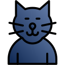 gato negro icon