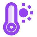 temperatura caliente icon