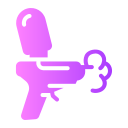 pistola de espuma icon