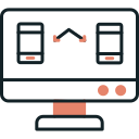 transferencia de datos icon