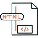 archivo html icon