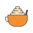 chocolate caliente icon