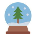 globo de nieve icon