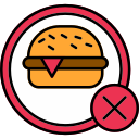 sin comida icon