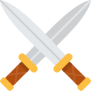 Crossed, history, swords, sword icon - Download on Iconfinder