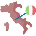 mapa italiano icon