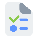 archivo de lista de verificación icon