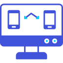 transferencia de datos icon