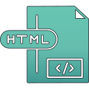 archivo html icon