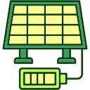 célula solar icon