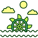 energía mareomotriz icon