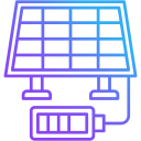 célula solar icon