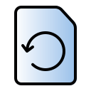 restaurar configuracion icon