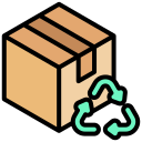 caja de reciclaje icon