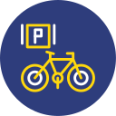 parking de bicicletas icon