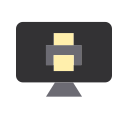 pantalla del monitor icon