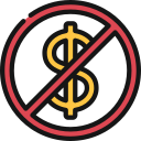 sin dinero icon