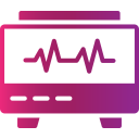 monitor de electrocardiograma icon