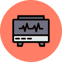 monitor de electrocardiograma icon