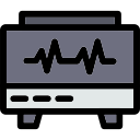 monitor de electrocardiograma icon