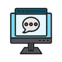 chat web icon